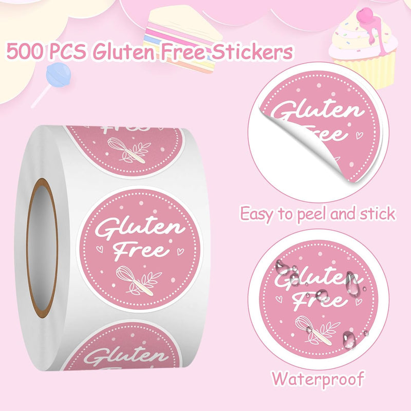 Louise Maelys Gluten Free Stickers for Food Safety