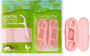 Pink Floss Picks 85 Count Mint Dental Floss Cleaner