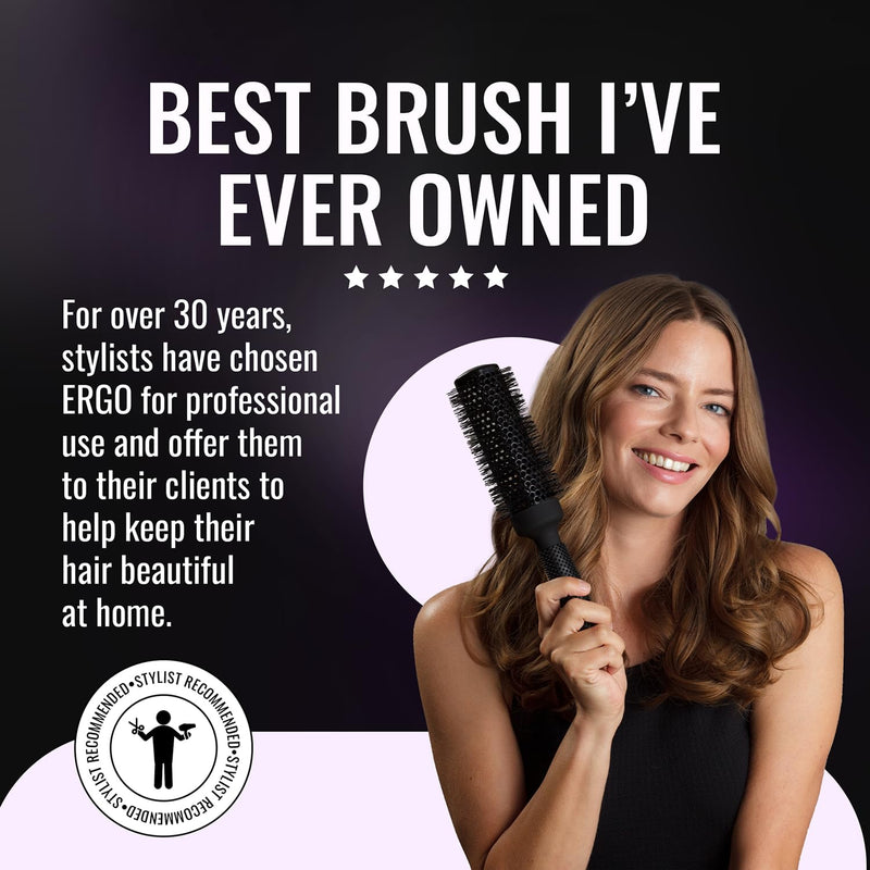 Ergo  Ceramic Ionic Round Brush