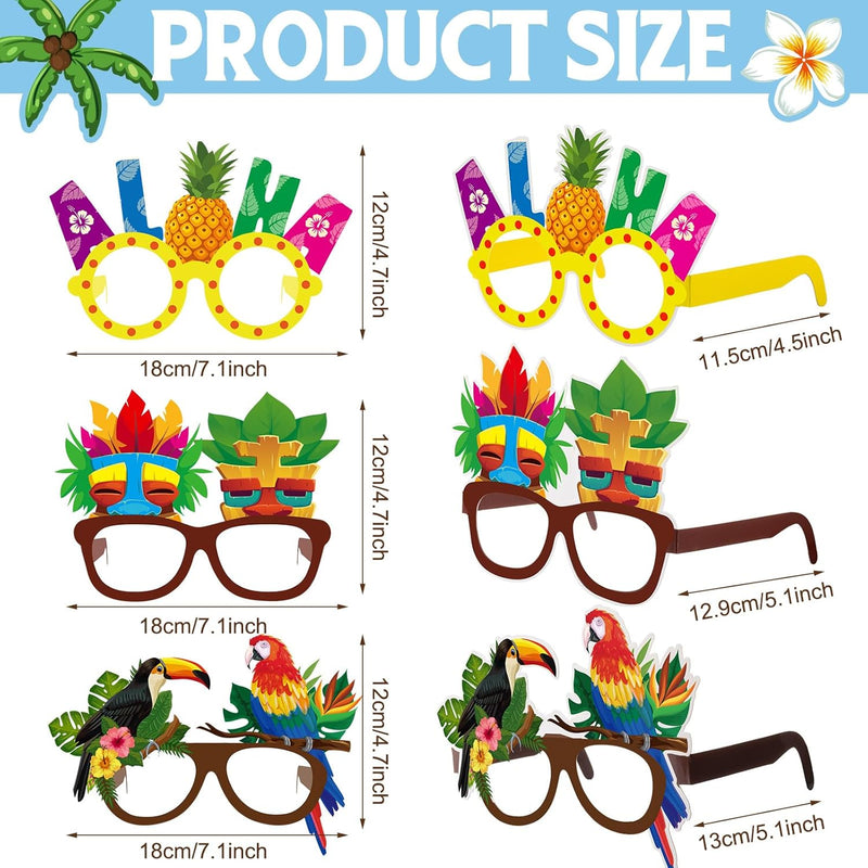 32 Pack Beach Pool Party Eyeglasses Decor Summer