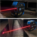 Laser Tape Measure with Laser Level Crosshairs
