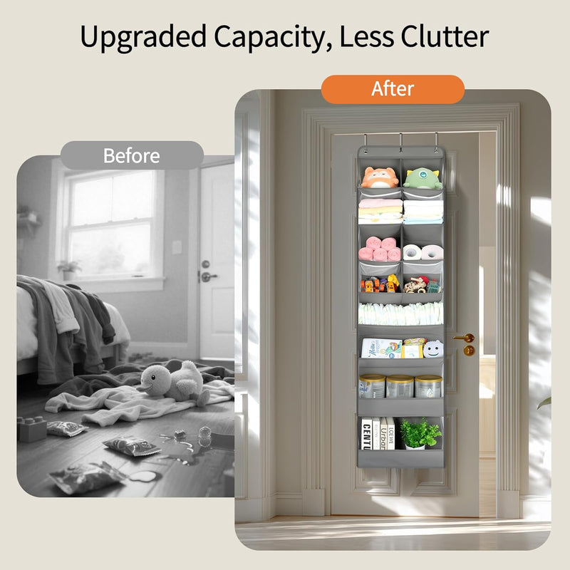 Yecaye Over the Door Shoe Organizer.