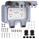 Waterproof Outdside Plug Socket