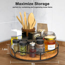 Lazy Susan Turntable Organizer for Cabinet Pantry Kitchen