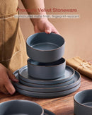 Nebula Ridge Stoneware Dinnerware Sets, Plates and Bowls Sets