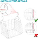 X-cosrack 3 Tier Foldable Closet Organizer