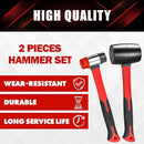 Rubber hammer and mallet