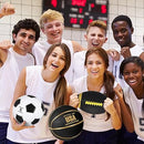 Sratte 3-Piece Sports Ball Set with Pump & Bag