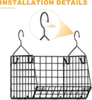 Closet Shelving Hanging Basket for Clothes