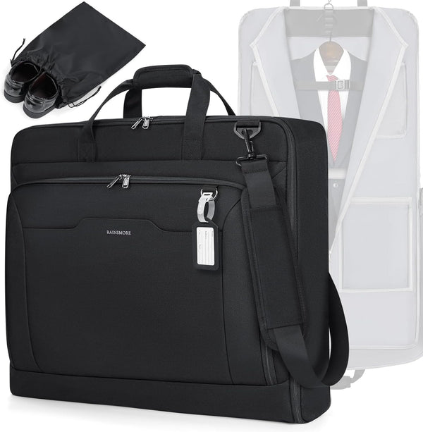 RAINSMORE Garment Bags for Travel Carry On Garment Bag for Hanging Clothes