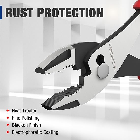 Slip Joint Pliers Tool Large Soft Grip