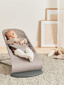 BabyBjörn Bouncer Bliss, Sand Gray, Woven, Classic Quilt