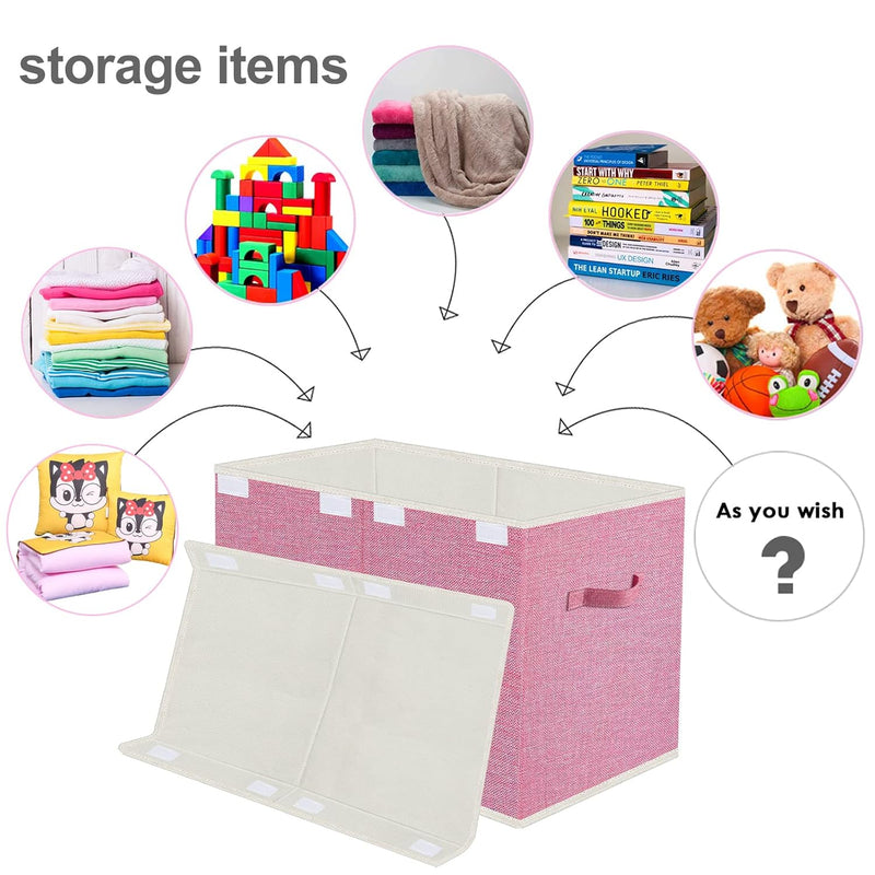 Large Collapsible Toy Storage Box