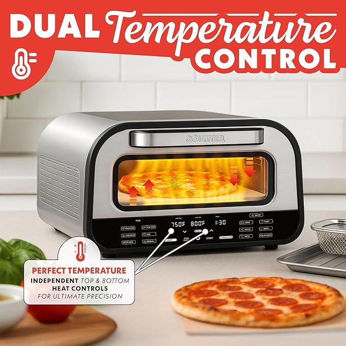 Gourmia Indoor Oven Air Fryer Toaster