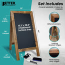 Better Office Products Magnetic Chalkboard