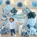 Blue Birthday Decorations - Blue Party Decor Balloons