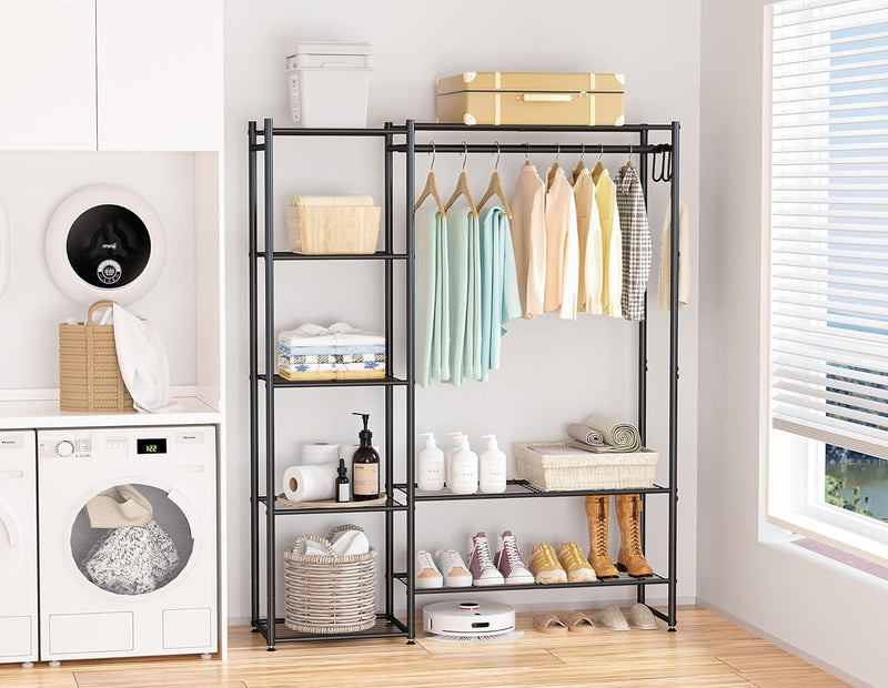 Portable Clothing Rack for Hanging Clothes