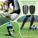 2 Pairs Mini Soccer Shin Guards for Youth