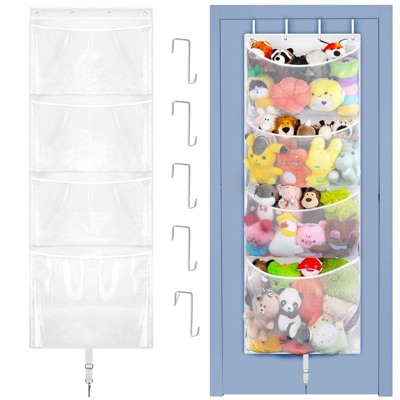 Over Door Large Plush Toy Organizer