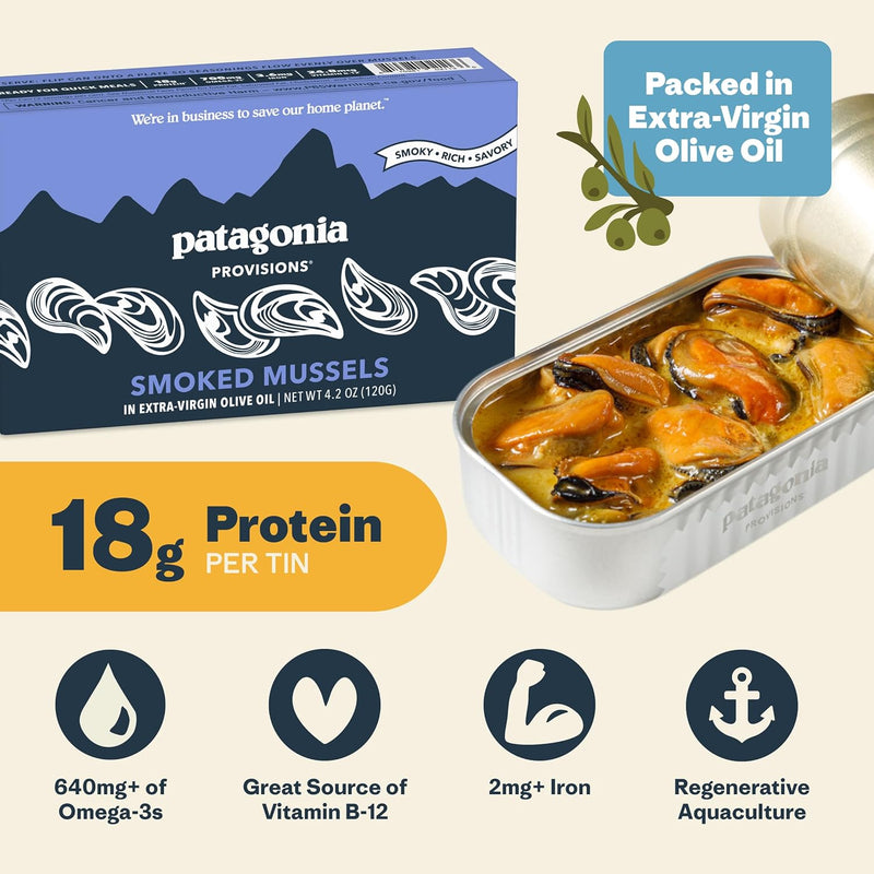Patagonia Provisions - Smoked Mussels