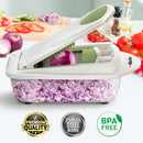 Mueller Pro-Series 10-in-1, 8 Blade Vegetable Chopper