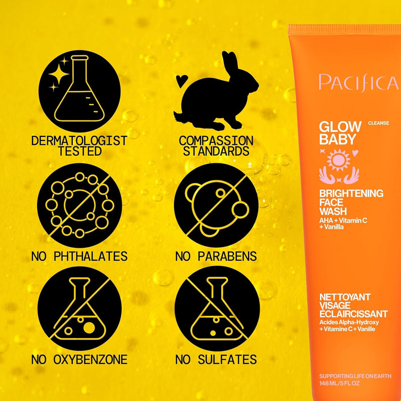Pacifica Mini Glow  Facial Cleanser
