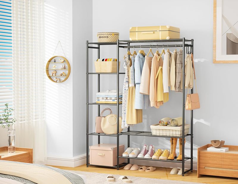 Portable Clothing Rack for Hanging Clothes
