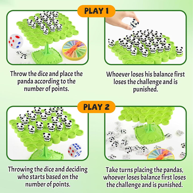 Panda Balance Game Toys,Balance Game Tree