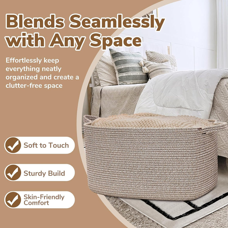 Goodpick Large Woven Storage Basket