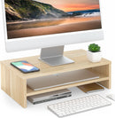 FITUEYES Monitor Stand Computer Monitor Riser Shelf