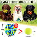 SHARLOVY Dog Toys for Aggressive Chewers