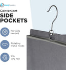 Hanging Closet Organizer - 6 Shelf Storage for Clothes