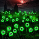 Halloween Decorations Outdoor Solar Lights, 4 Pack 24 LED Solar Halloween Lights