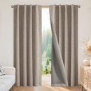 Blackout Curtains for Bedroom - 108 Inch Long 100% Light Blocking