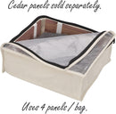 Natural Cotton Canvas Sweater Bag