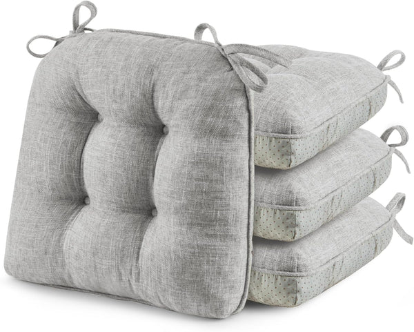Chair Cushions for Dining Chairs, Tufted Memory Foam Chair Pads