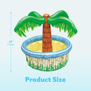 Inflatable Palm Tree Cooler, Luau Hawaiian Tropical Beach Themed Party Decorations