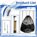 Waterproof Soccer Ball with Pump & Carry Bag