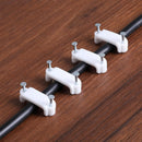 Cable Clips with Steel Nails, 200 pcs