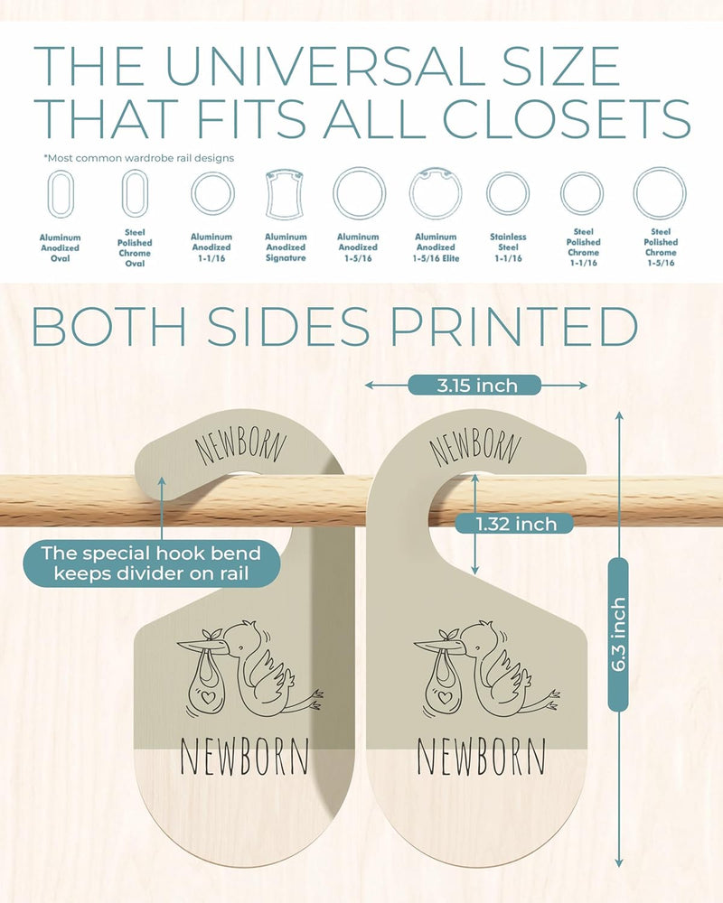 Baby Clothes Dividers For Closet