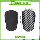 2 Pairs Mini Soccer Shin Guards for Youth