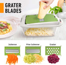 Mueller Pro-Series 10-in-1, 8 Blade Vegetable Chopper
