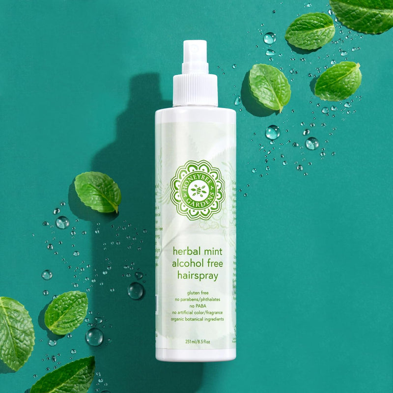 Honeybee Gardens Hair Spray Alcohol