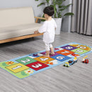 Kids Hopscotch Rug, Non-Slip Play Mat for Ages