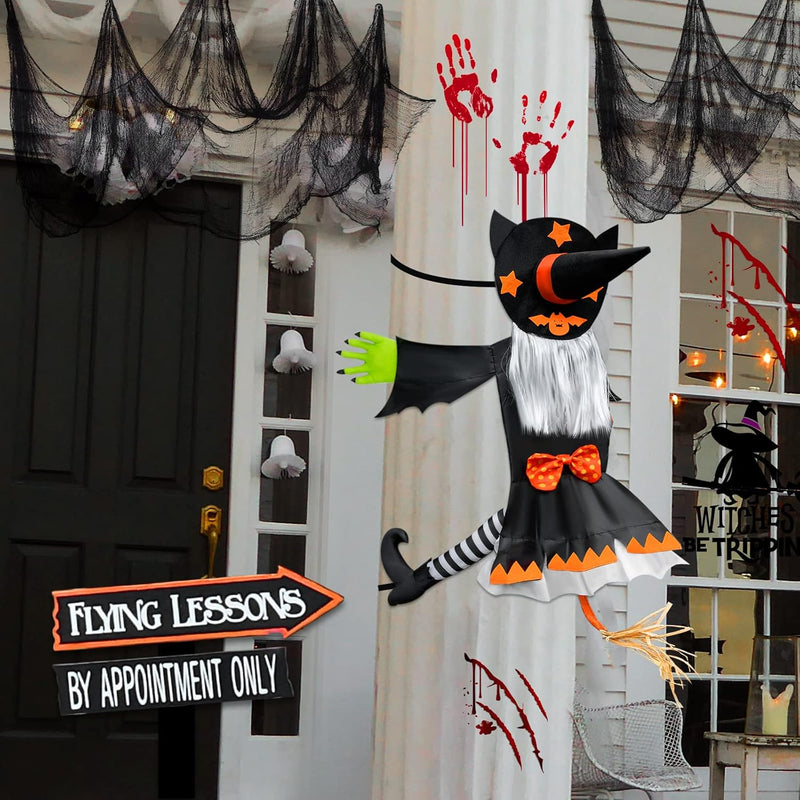 Crashing Witch Decor, Halloween Decorations Clearance Outdoor