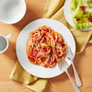 Amazon Basics 16-Piece Porcelain Kitchen Dinnerware Set with Plates