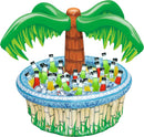 Inflatable Palm Tree Cooler, Luau Hawaiian Tropical Beach Themed Party Decorations