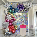 Disco Ball Balloons Pack of 14 for Disco Party