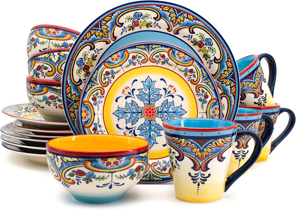 Collection of 16 Piece Dinnerware Set kitchen and Dining