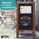 Better Office Products Magnetic Chalkboard